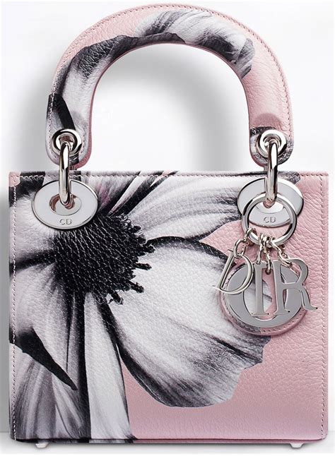 dior pink flower bag|Dior pink shoulder bag.